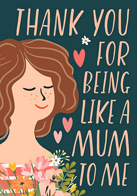 Like a Mum Mother's Day Card