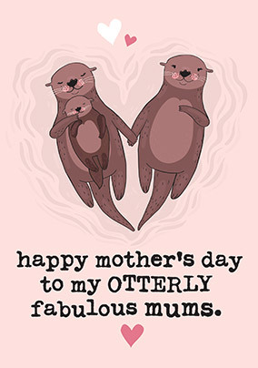 Otterly Mother's Day Card