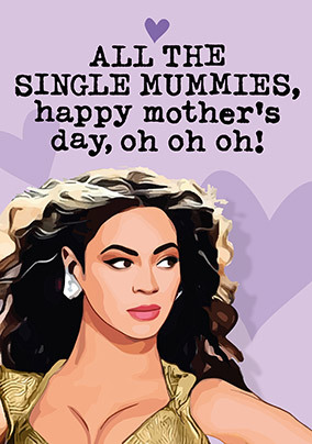 Single Mummies Mother's Day Card