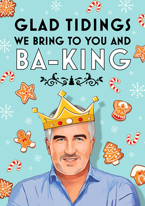 Glad Tidings Ba - King Christmas Card