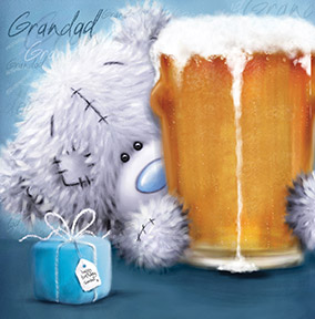 Grandad Big Pint Me to You Card