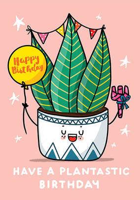 PlantasticBirthday Card