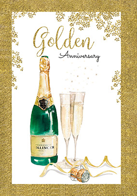 Golden Anniversary Card