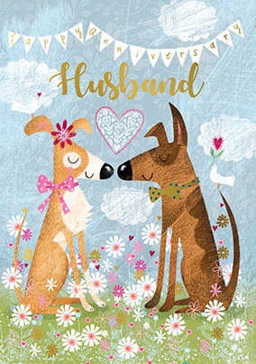 Happy Anniversary Husband Card