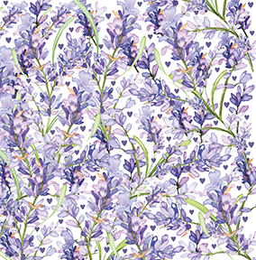 Lavender Greeting Card