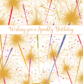 Sparkly Birthday Card