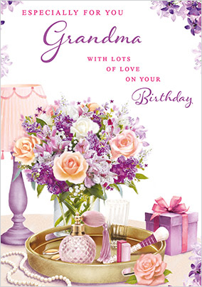 Especially for You Grandma Birthday Card