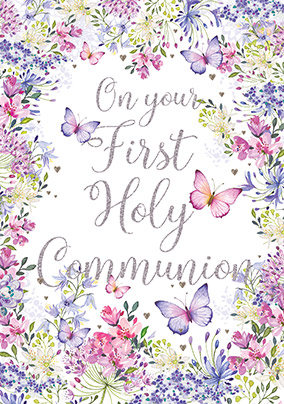 Your First Holy Communion Card