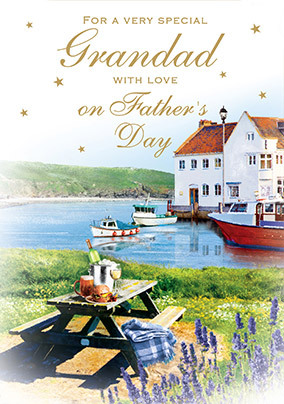 Grandad Father's Day Picnic Card