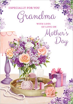 Grandma On Mother's Day Card