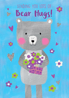 Sending You Bear Hugs Card