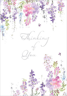Thinking of You Floral Card