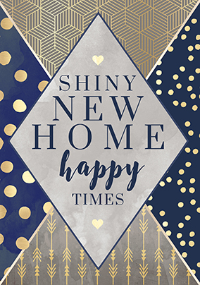 Shiny New Home Card