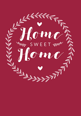 Home Sweet Home New Home Card