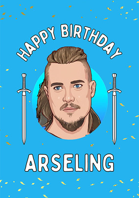 Happy Birthday Arseling Card