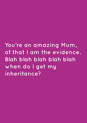 Amazing Mum Mother's Day Card
