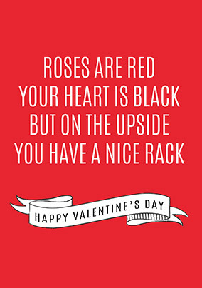 You Have a Nice Rack Valentine's Day Card