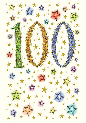 100th Birthday Card