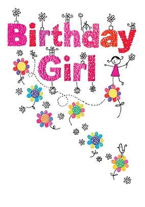 Birthday Girl Card