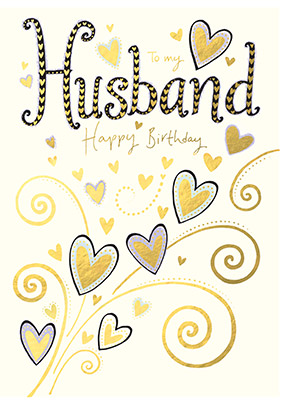 Husband Happy Birthday Card - Neapolitan