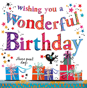 Wishing You A Wonderful Birthday Card