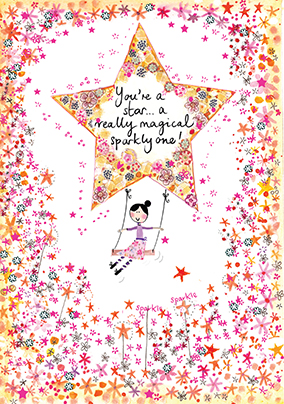 You're A Star Birthday Card