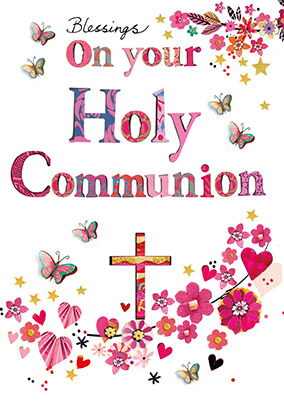 On Your Holy Communion Card
