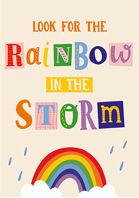 Look for the Rainbow Thinking of You Card