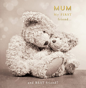 Mum and Best Friend Mother's Day Card