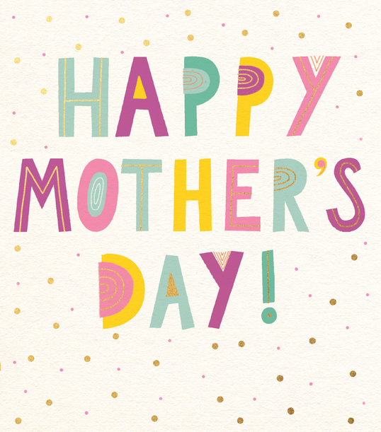 Dotty Mother's Day Card