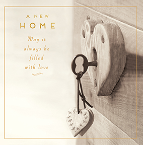 New Home Filled With Love Card