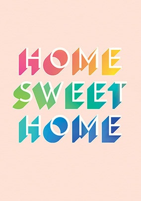 Home Sweet Home Card