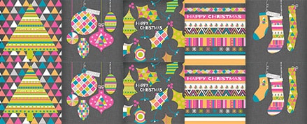 Contemporary Christmas Card Selection Pack