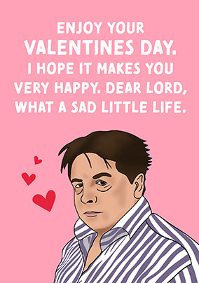 Sad Little Life Valentine's Day Card