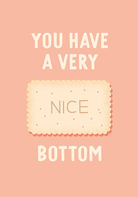 Very Nice Bottom Valentine's Day Card