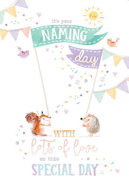 Naming Day Card