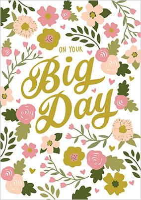 Big Day Wedding Card