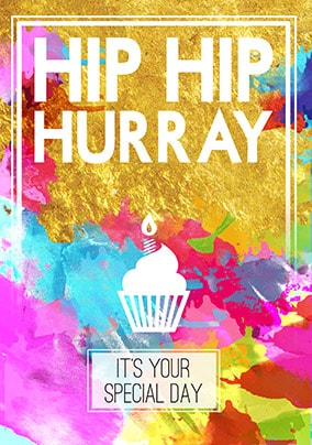 Your Special Day Birthday Card