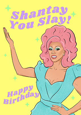 You Slay Birthday Card