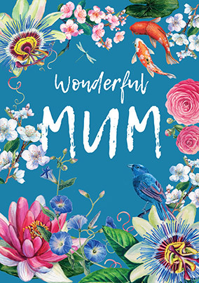 Goldfish Mother's Day Card
