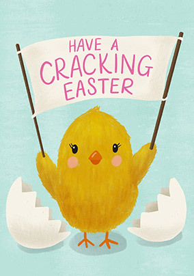 Have a Cracking Easter Chick Card