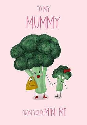 Mini Me Mother's Day Card