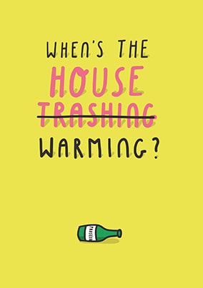 House Trashing Card