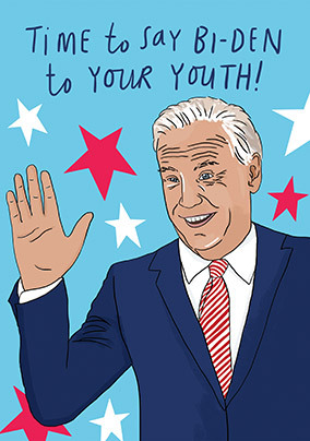 Bye To Your Youth Funny Birthday Card