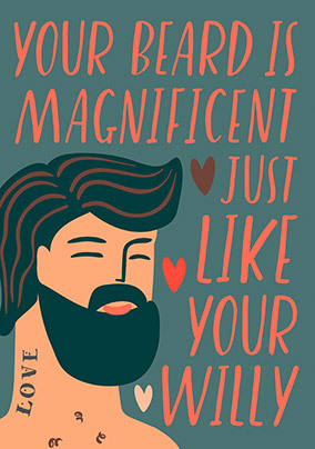 Magnificent Beard Card