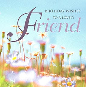Wishful Friend Birthday Card