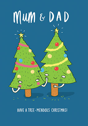 Tree-Mendous Christmas Card