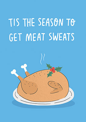 Meat Sweats Christmas Card