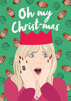 Oh My Christmas Card