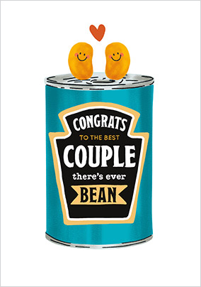 Best Couple There's Ever Bean Heinz Anniversary Card